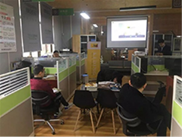 健居乐举办与科定集团湖北分公司举办技术交流会